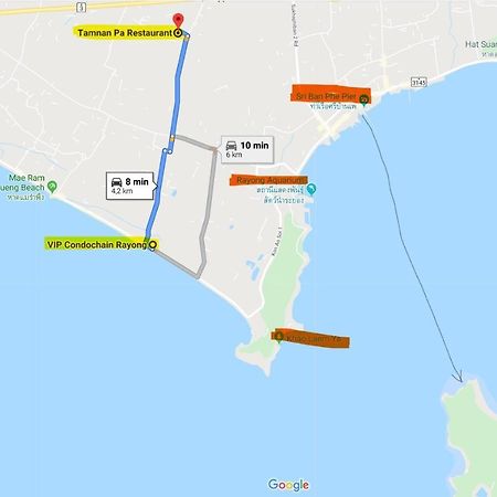 Panorama Sea View Room 245, V.I.P Condo Chain Rayong Бан Пе Екстериор снимка